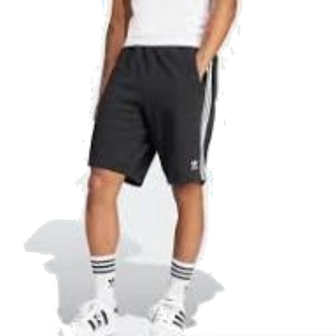 adidas Lifestyle Adicolor 3-Stripes Shorts Asia Sizing 'Black White' IU2337 - 2