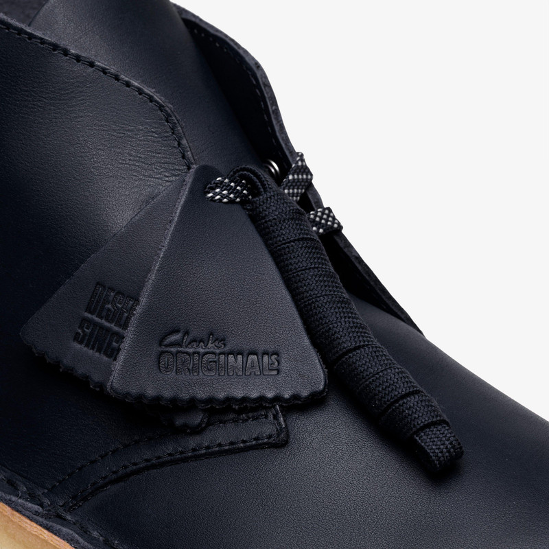 Desert Boot Navy Leather 9