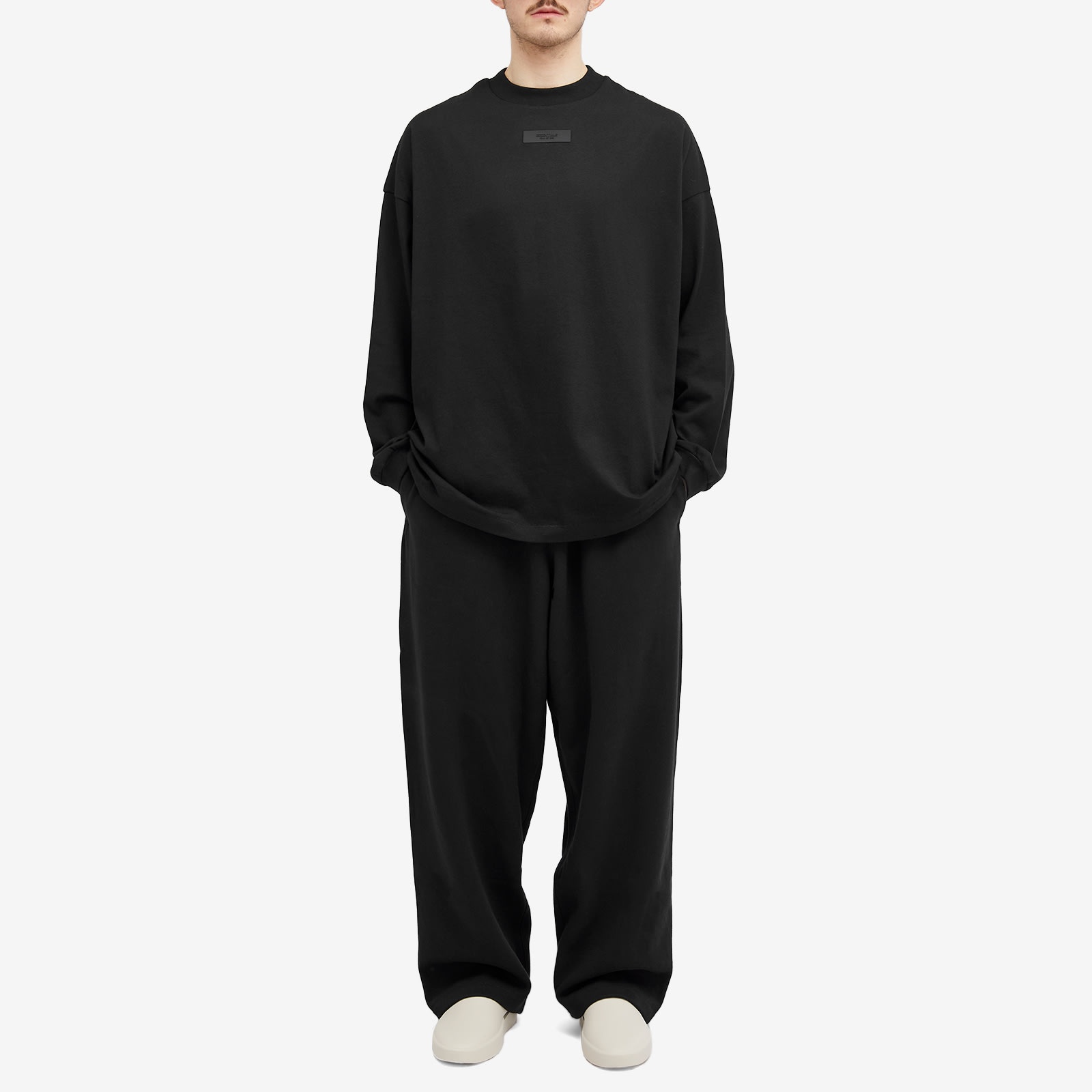 Fear of God ESSENTIALS Long Sleeve Spring Tab T-Shirt - 4