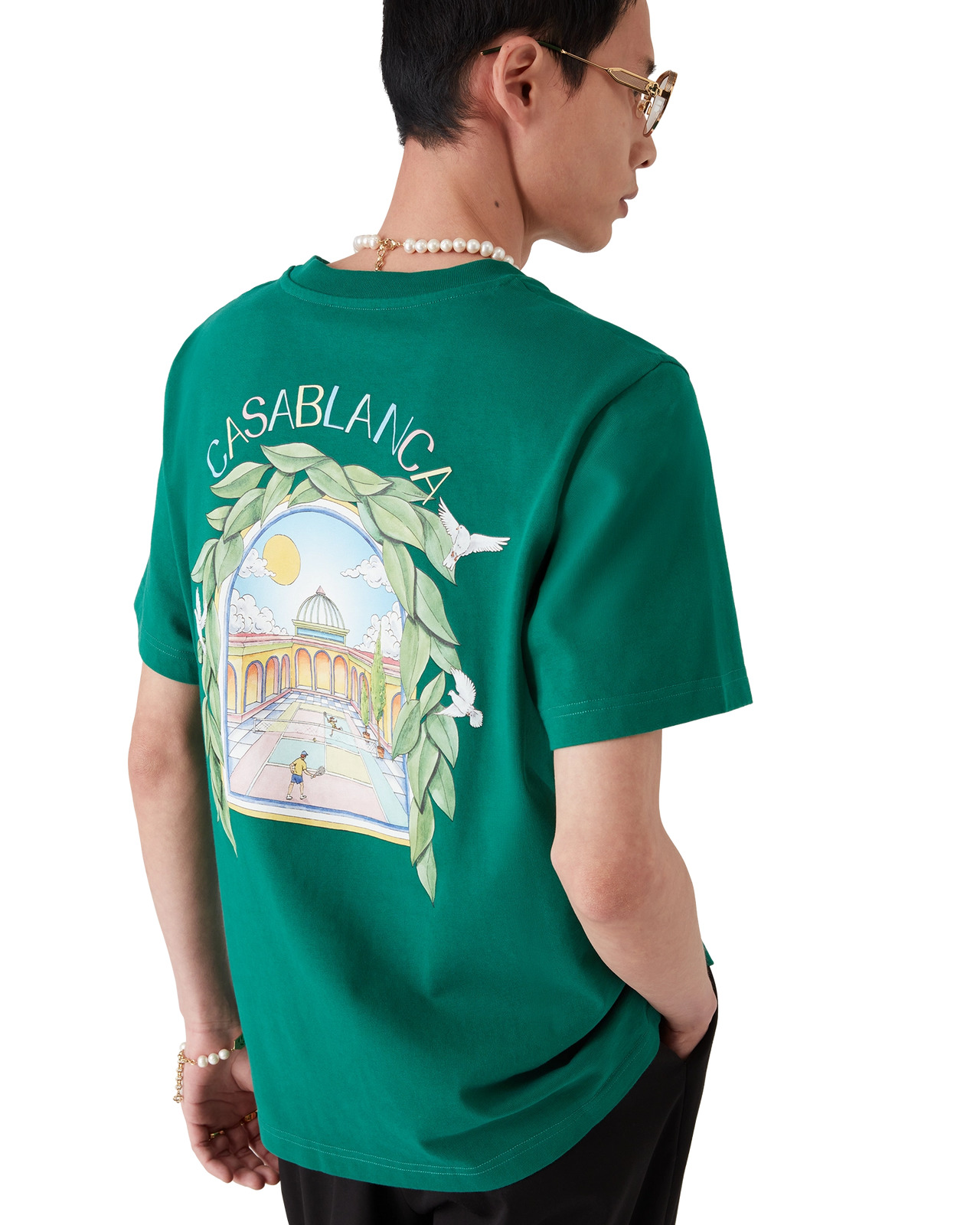 L'Arche De Tennis T-Shirt | Casablanca Paris - 4