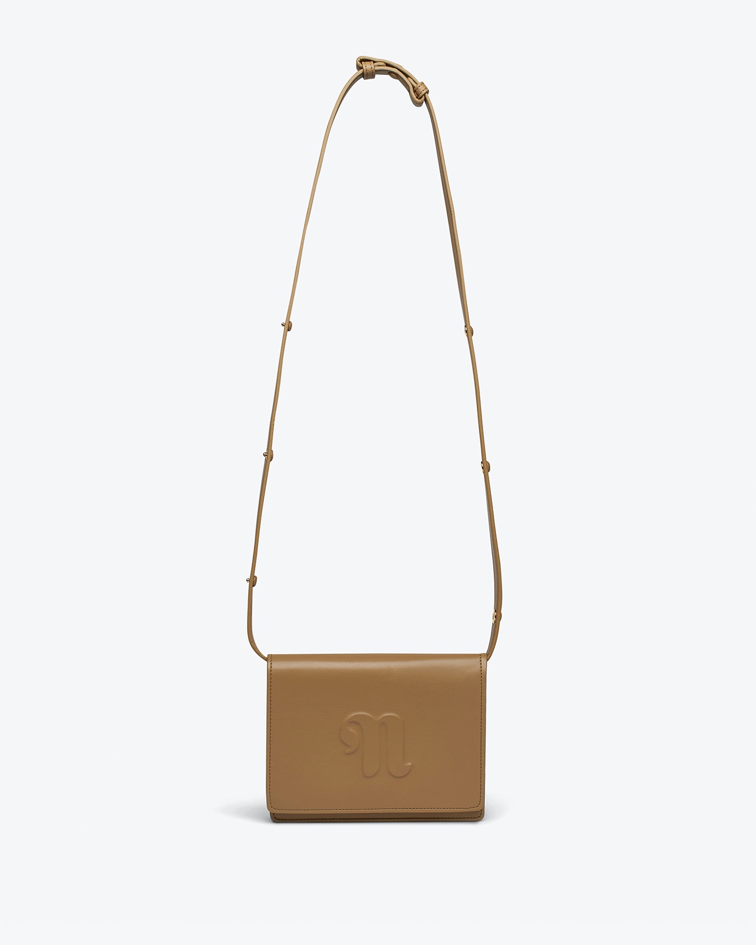 THE CONCERTINA - Alt-nappa shoulder bag - Light khaki - 4