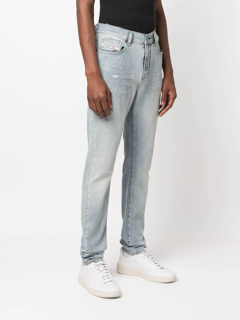 distressed slim-fit jeans 3