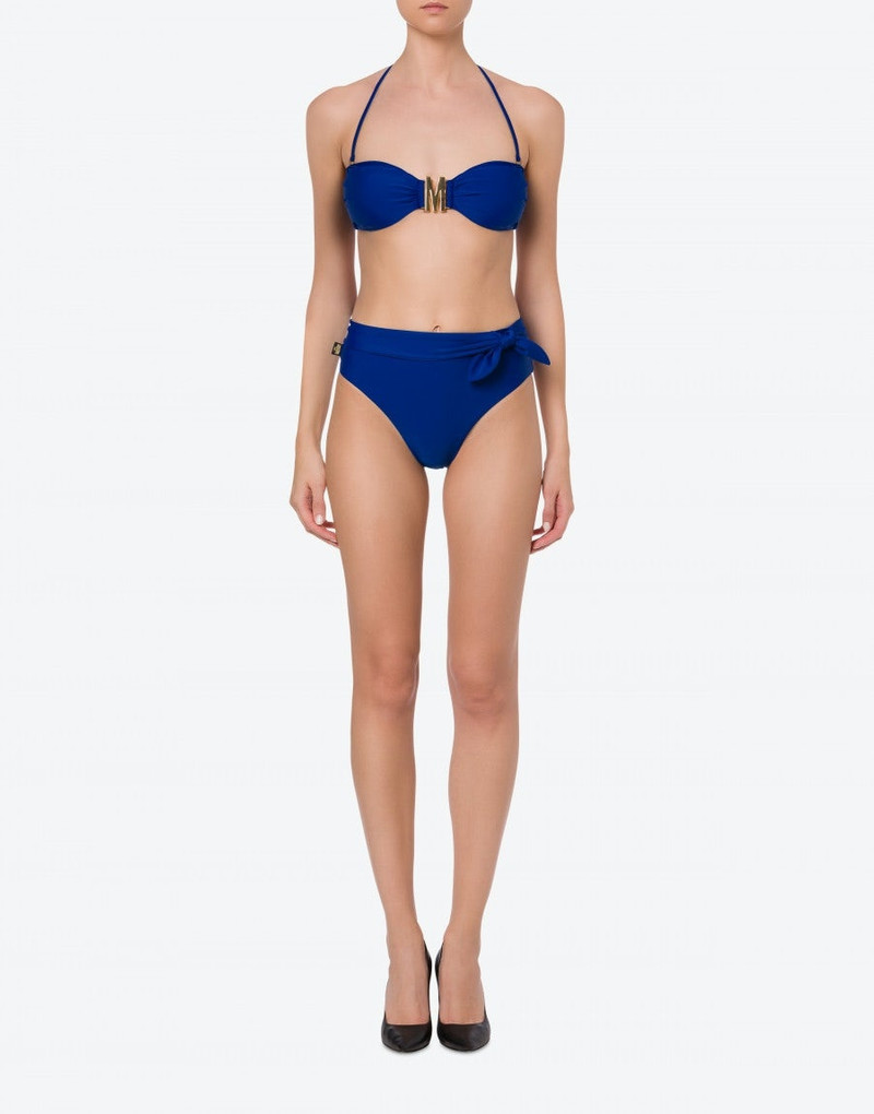 Moschino BIKINI TOP WITH M LOGO outlook