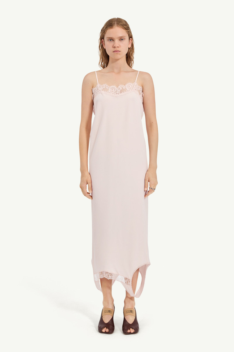 Mirrored lace slip dress 5