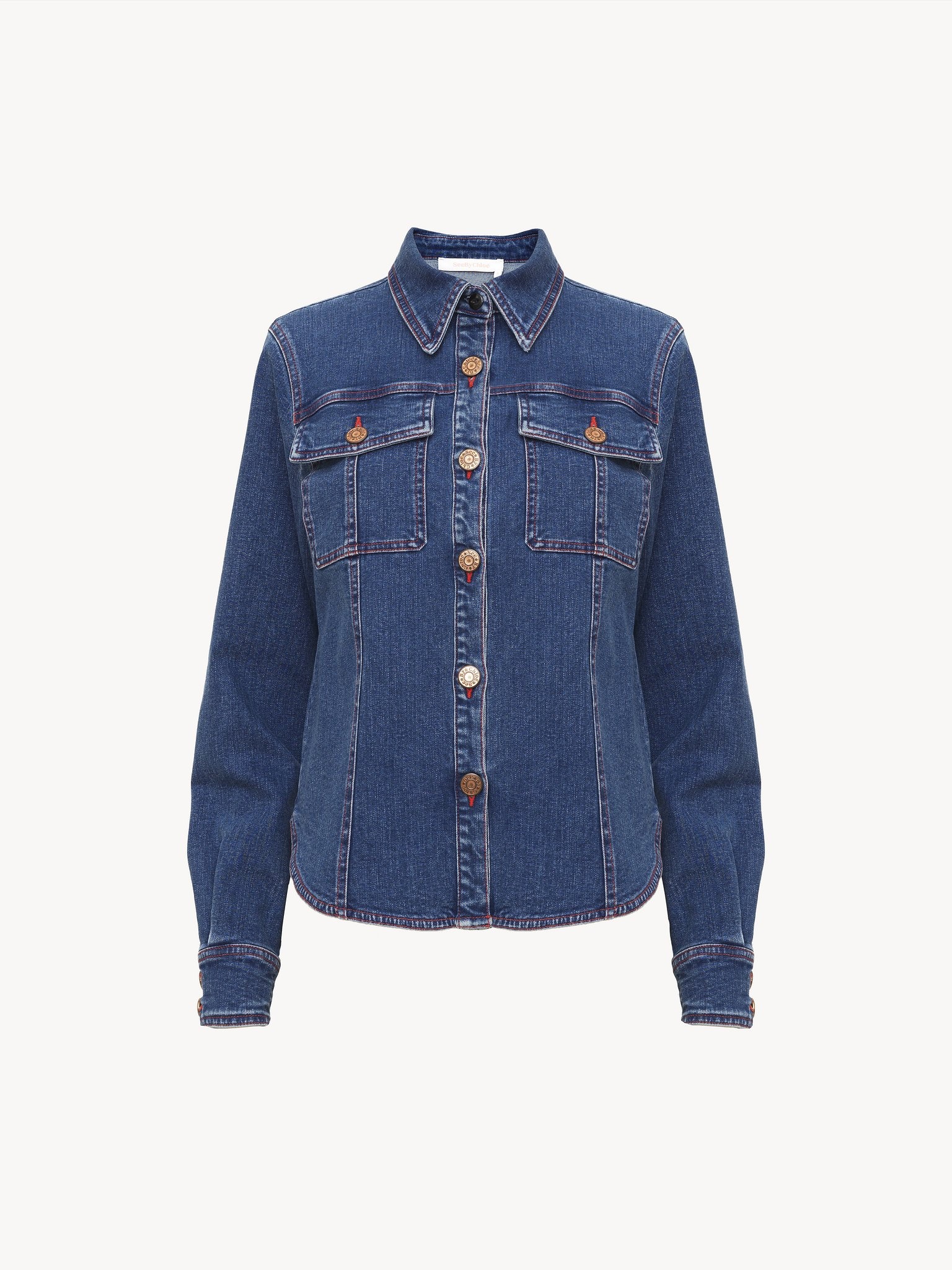 SIGNATURE DENIM SHIRT - 4