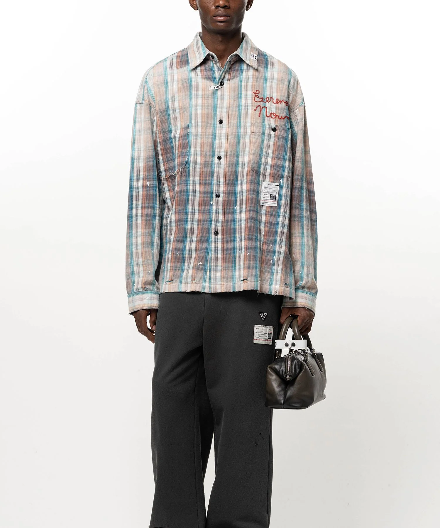 Vintage Like Check Shirt - 1