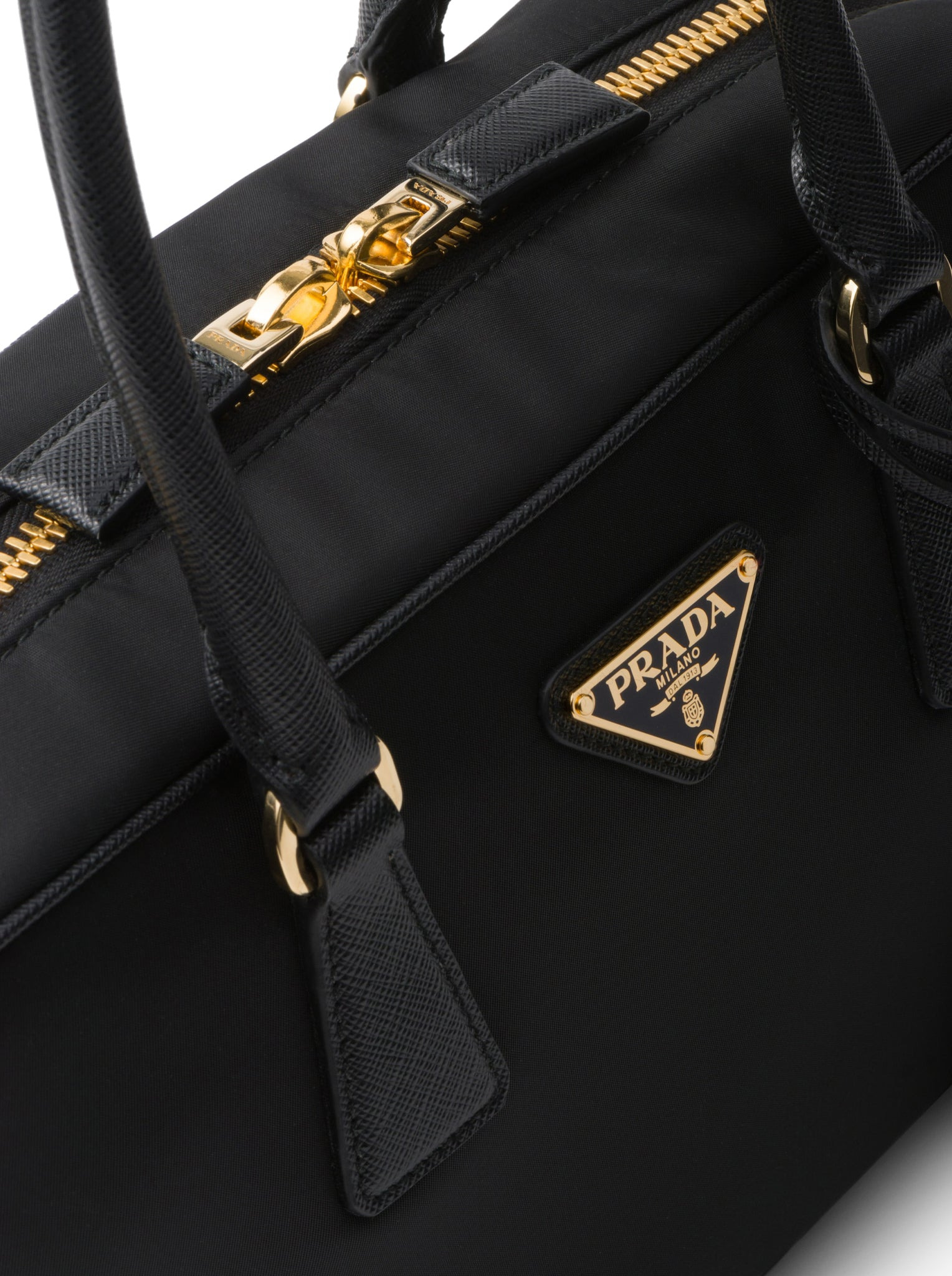 PRADA RE-EDITION 1978 MEDIUM TOP CASE IN RE-NYLON AND SAFFIANO - 5