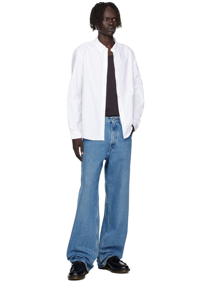 A.P.C. White Greg Shirt outlook