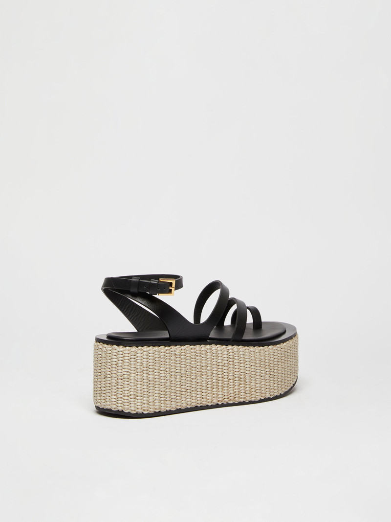 BIARRITZ Leather sandals 3