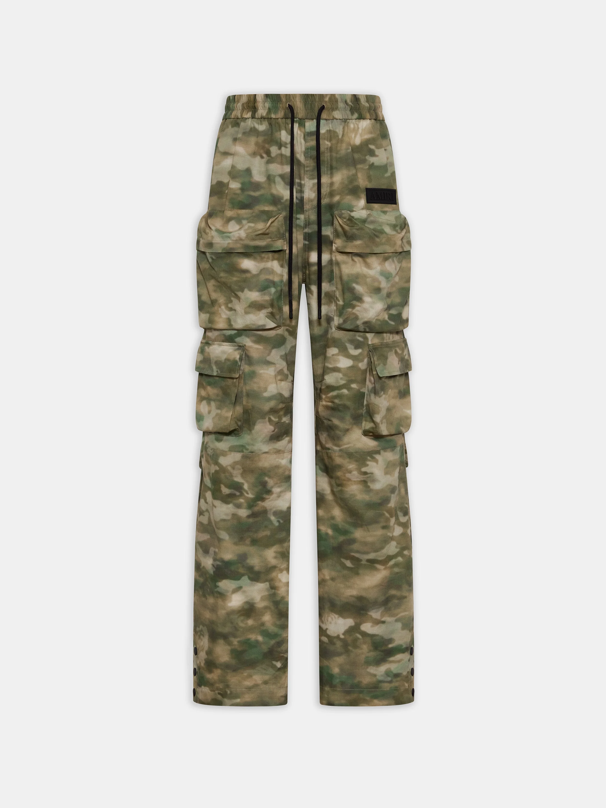 CAMO MULTI POCKET CARGO PANT - 1