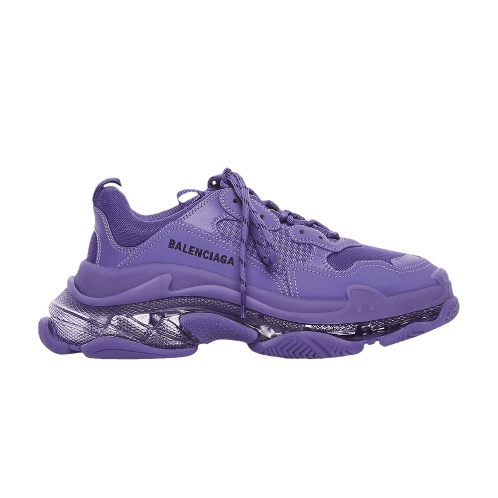 Balenciaga Triple S Sneaker 'Clear Sole - Purple' - 1