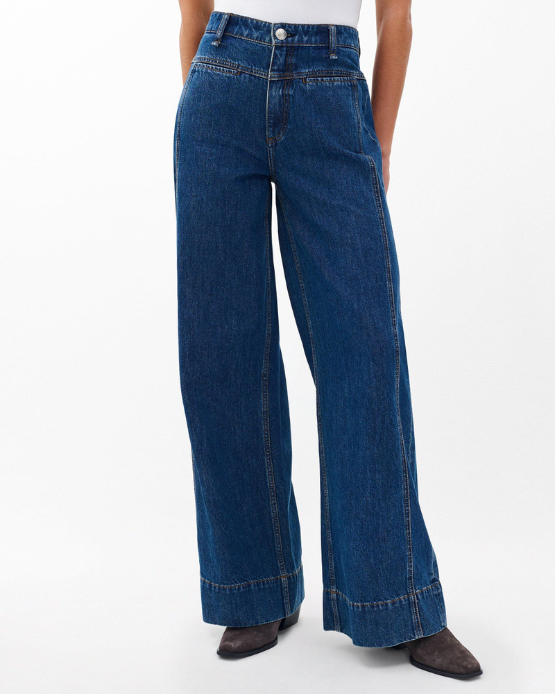 rag & bone Selah Wide-Leg Jeans
Lightweight Rigid in Kennmore outlook
