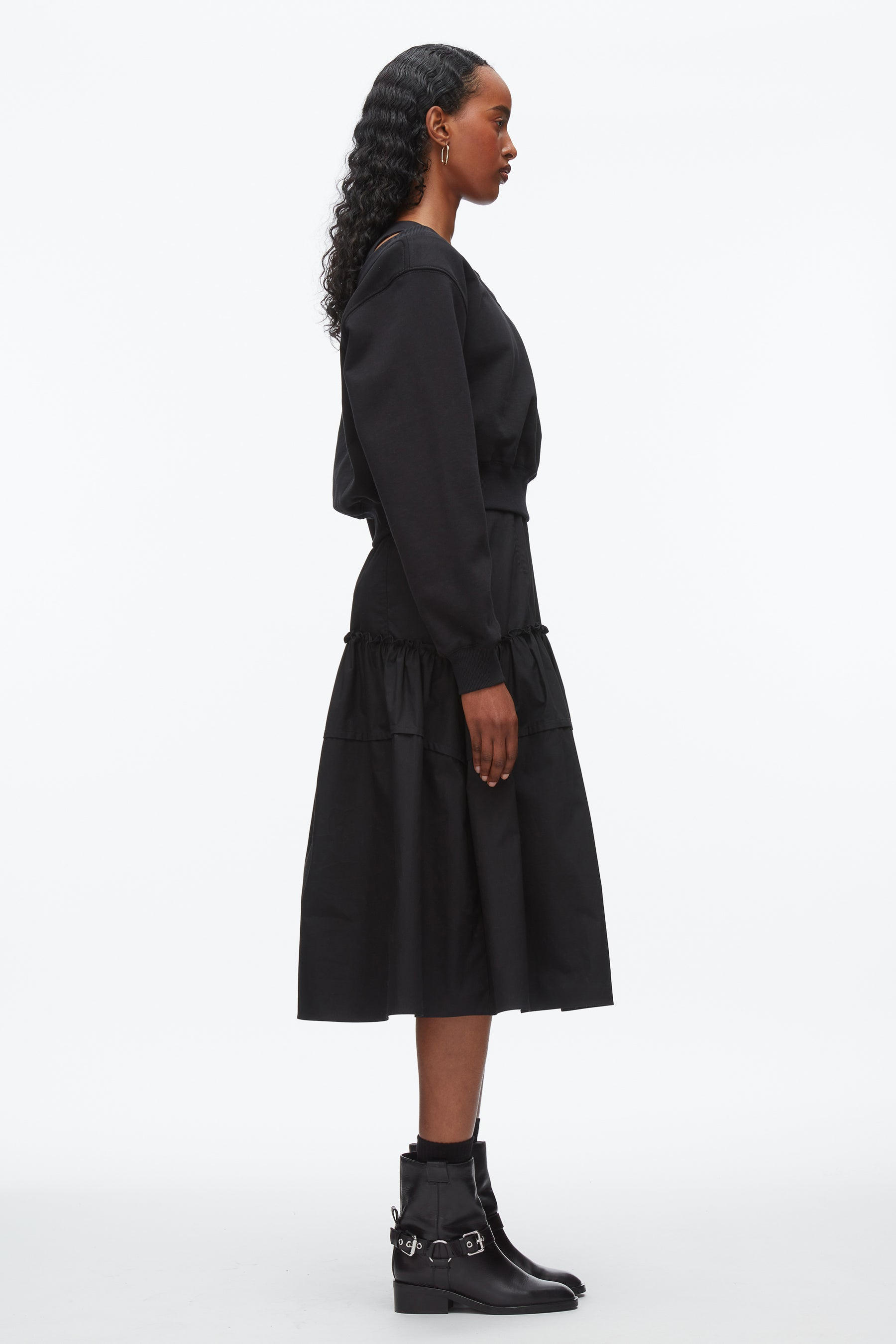 Layered Tank Combo Dress - 3