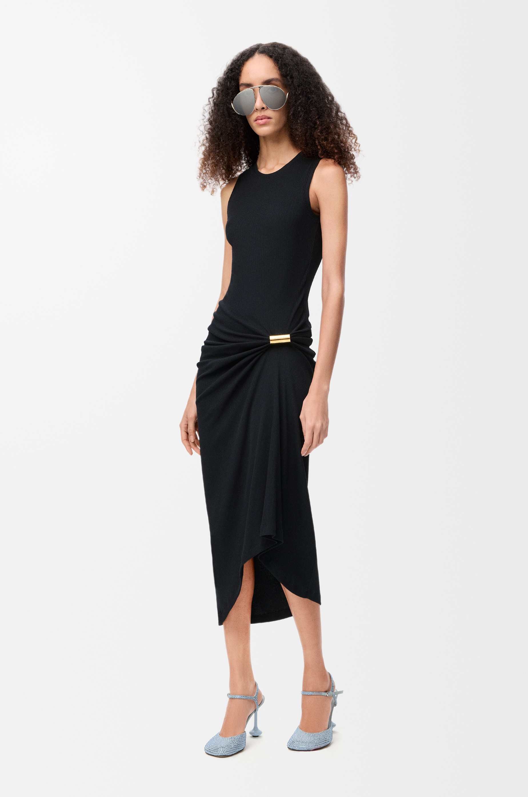 Tank dress in cotton - 3