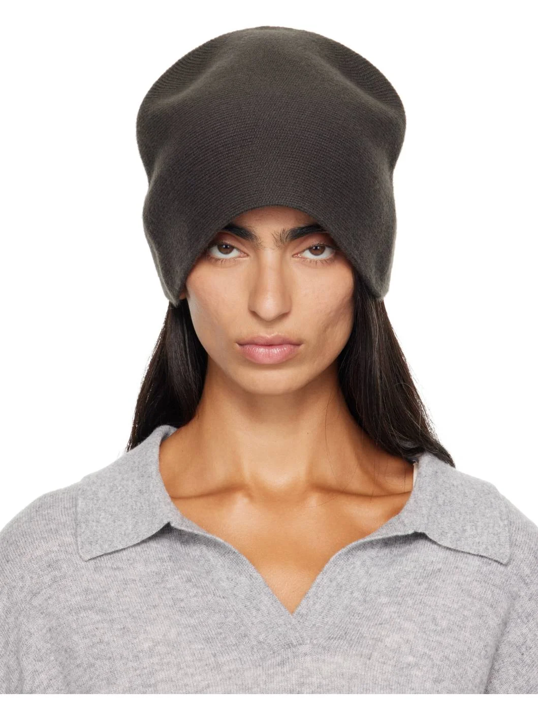 Khaki Birgitte Beanie - 1