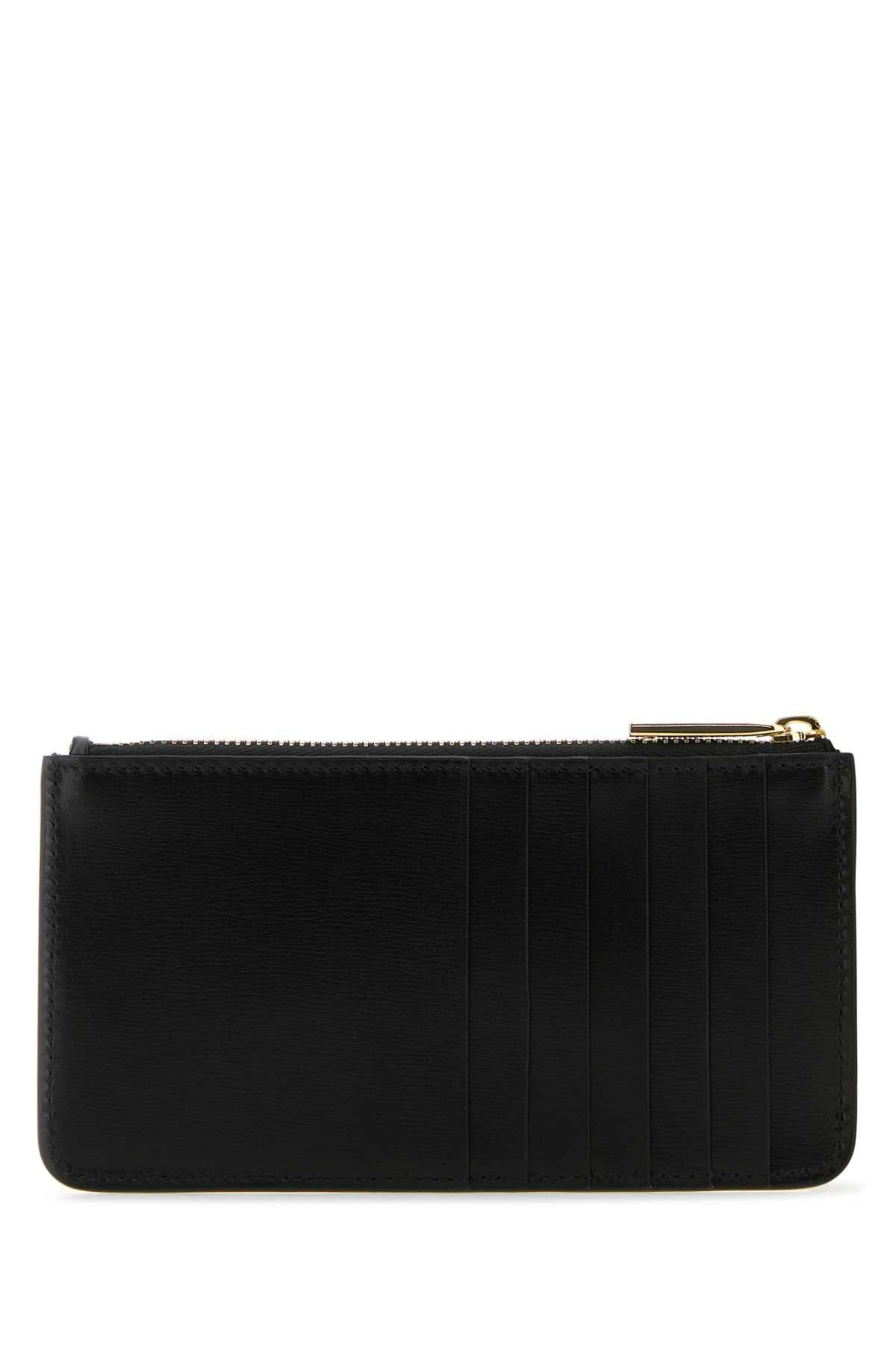 Salvatore Ferragamo Women Black Leather Wallet - 3
