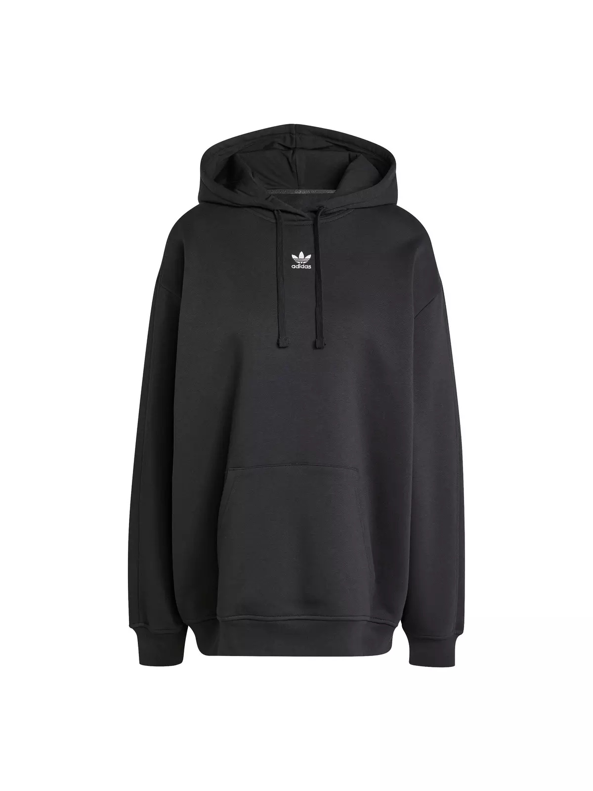 Women's Originals Essentials Oversized Fleece Hoodie - Black - 7