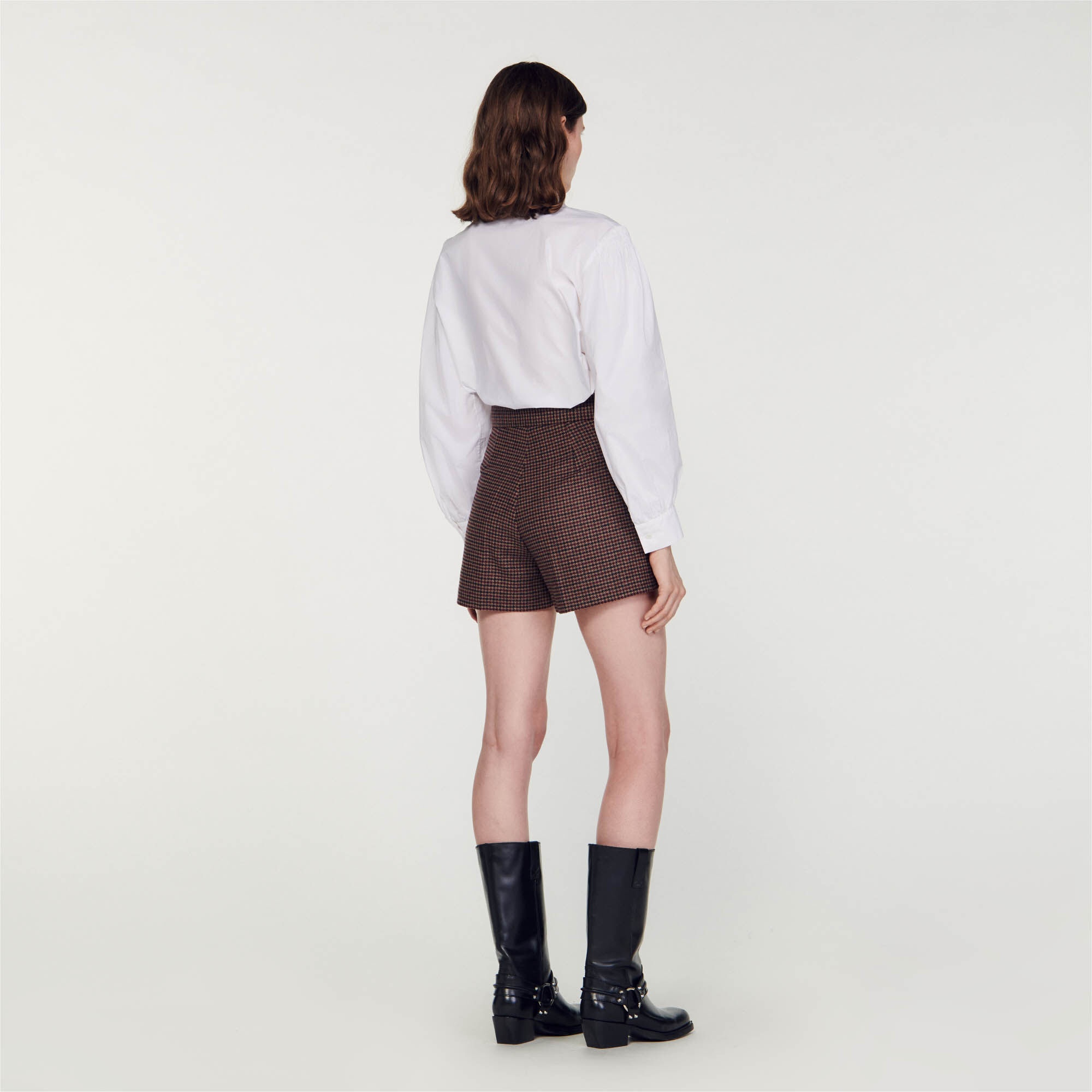 HOUNDSTOOTH SHORTS - 6