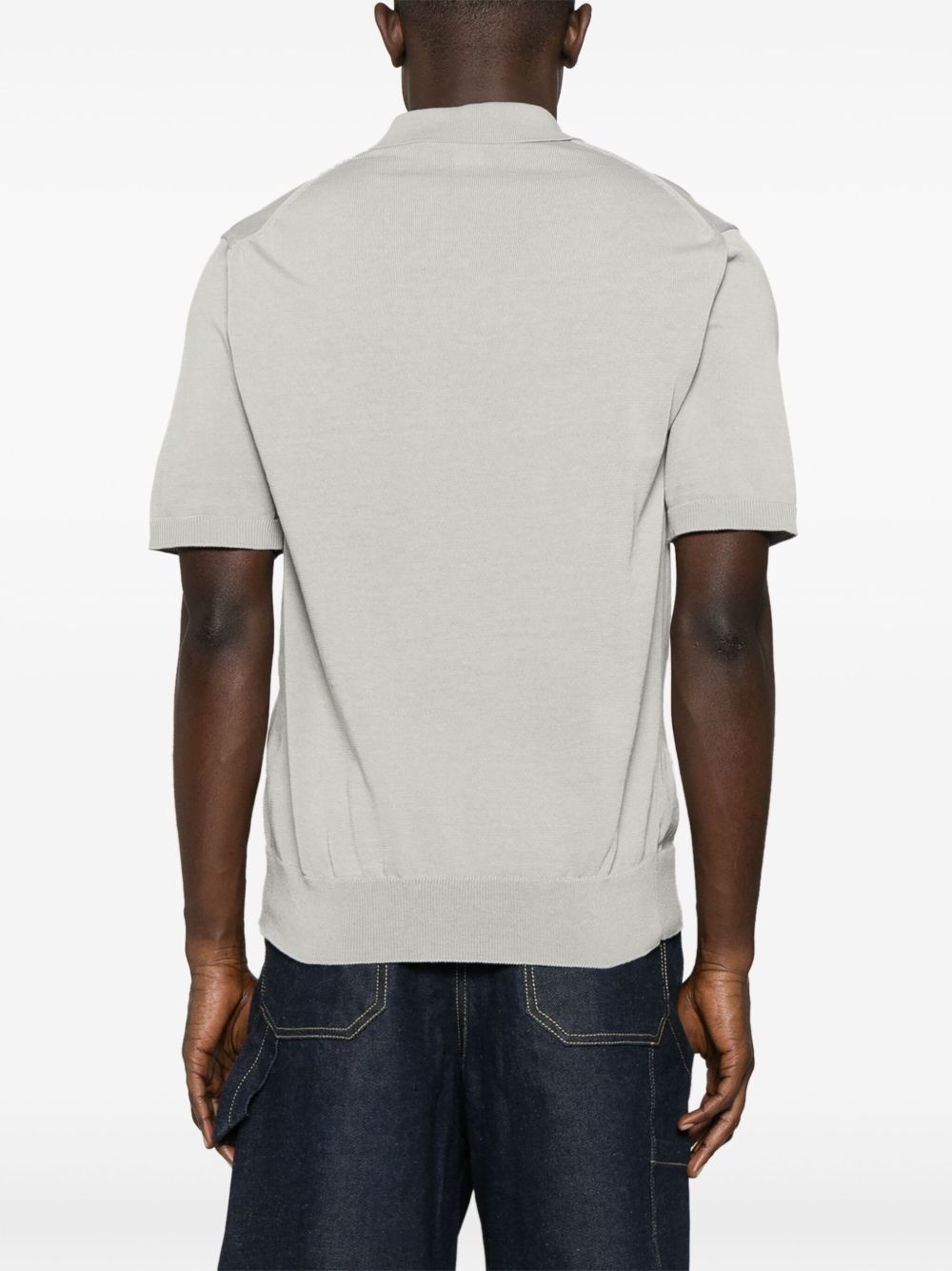 cotton polo shirt - 3