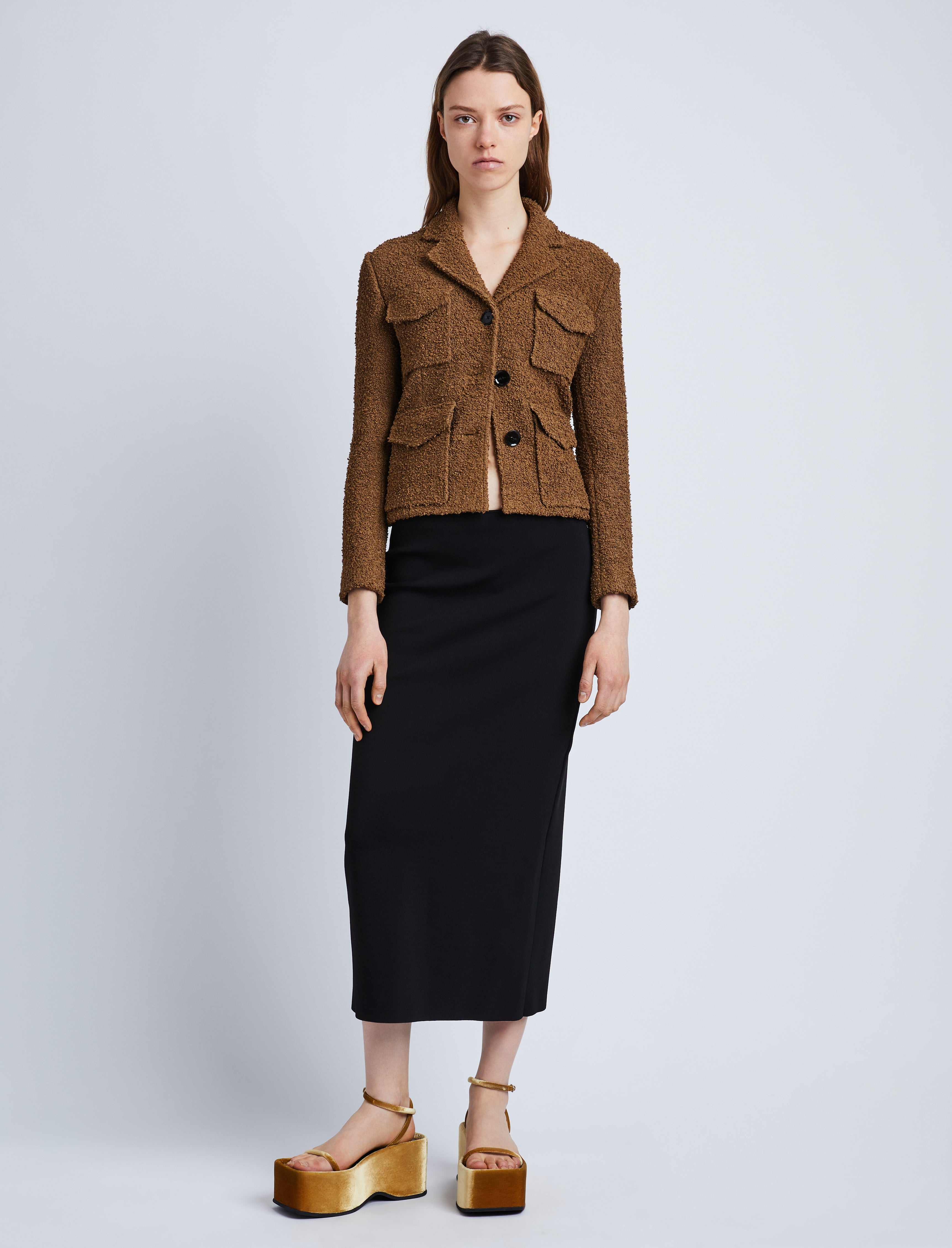 Bi-Stretch Tweed Jacket - 3