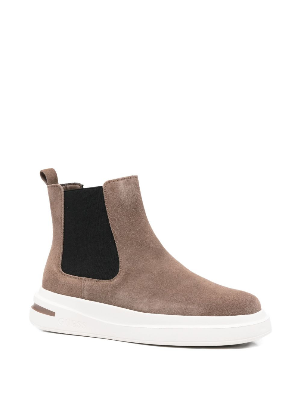 elasticated-panel platform boots - 2