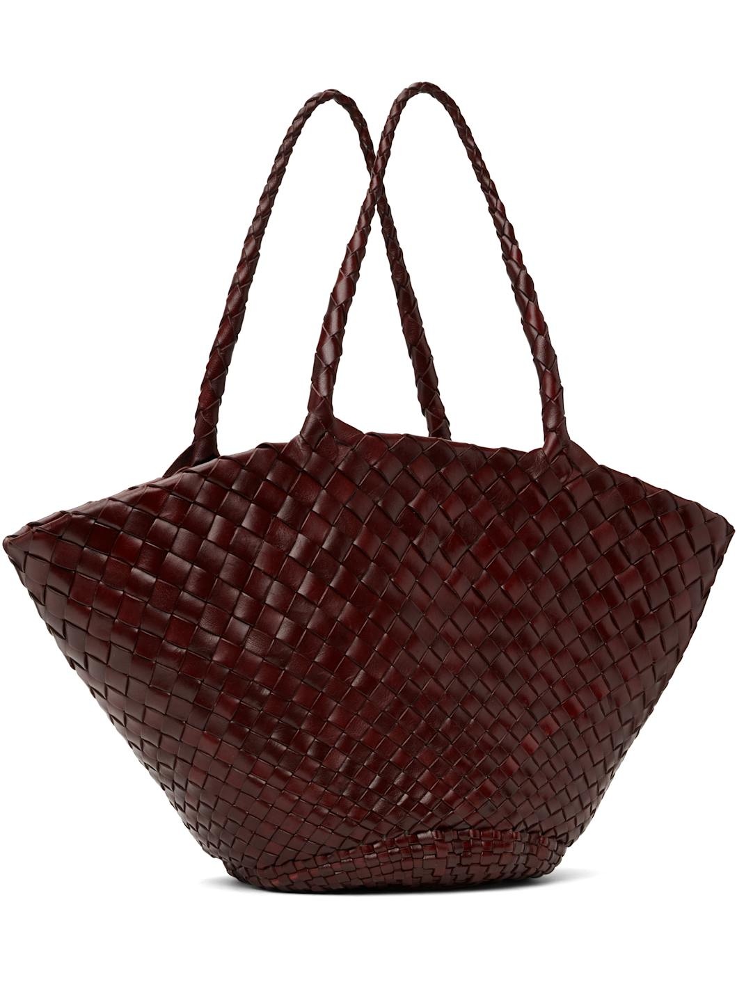 Burgundy Egola Tote - 3