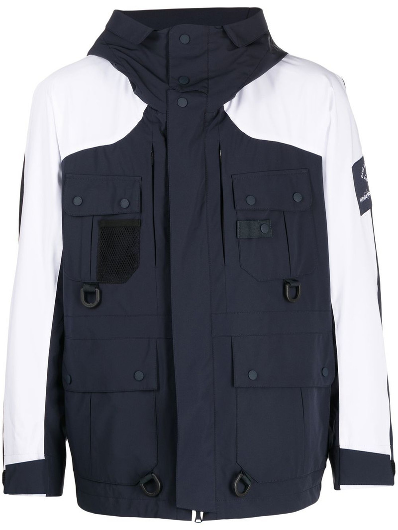 multiple pockets hooded jacket 1