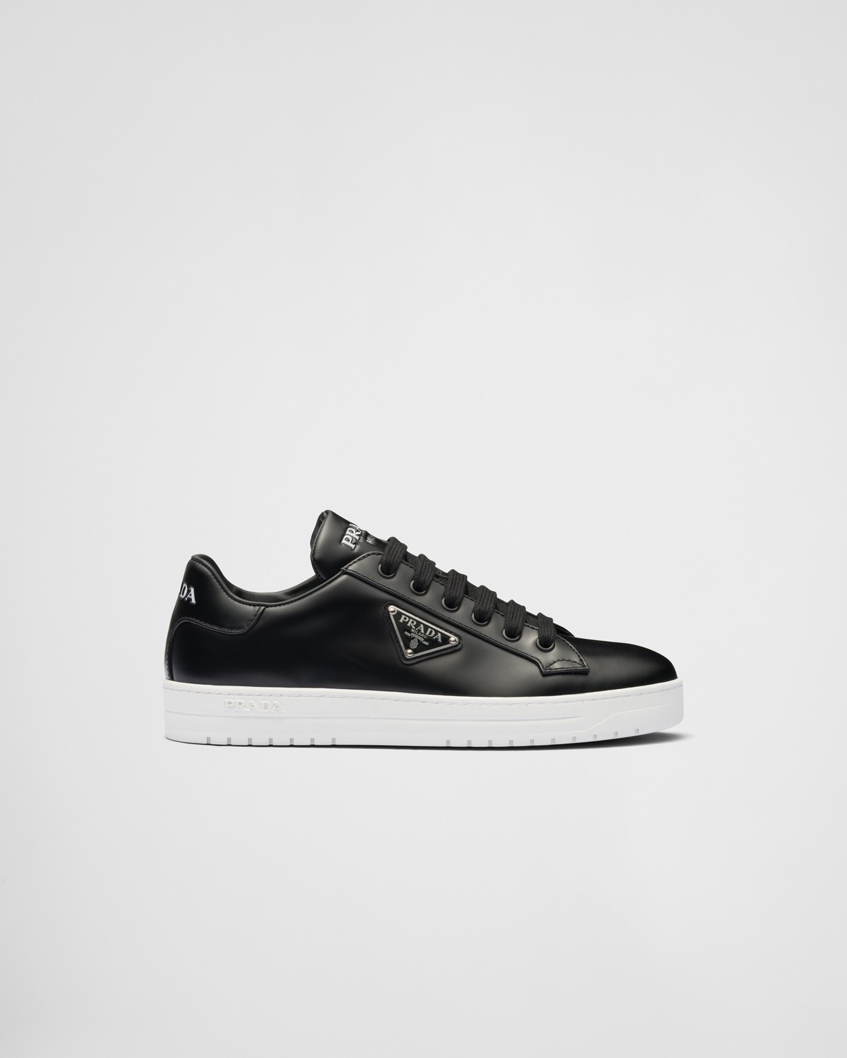 Downtown brushed leather sneakers - 1