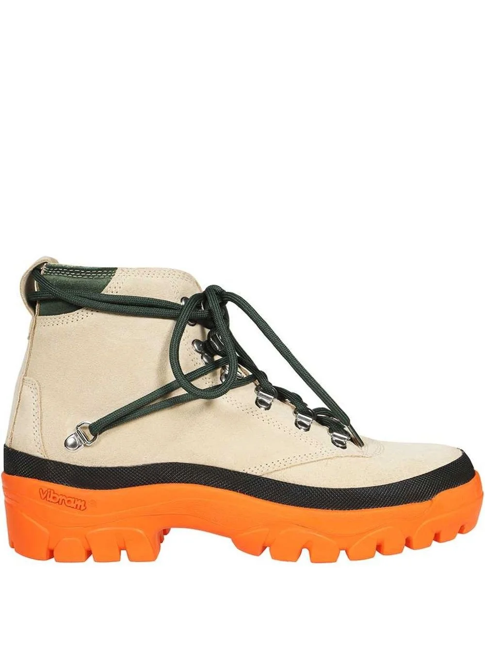 suede lace-up boots - 1