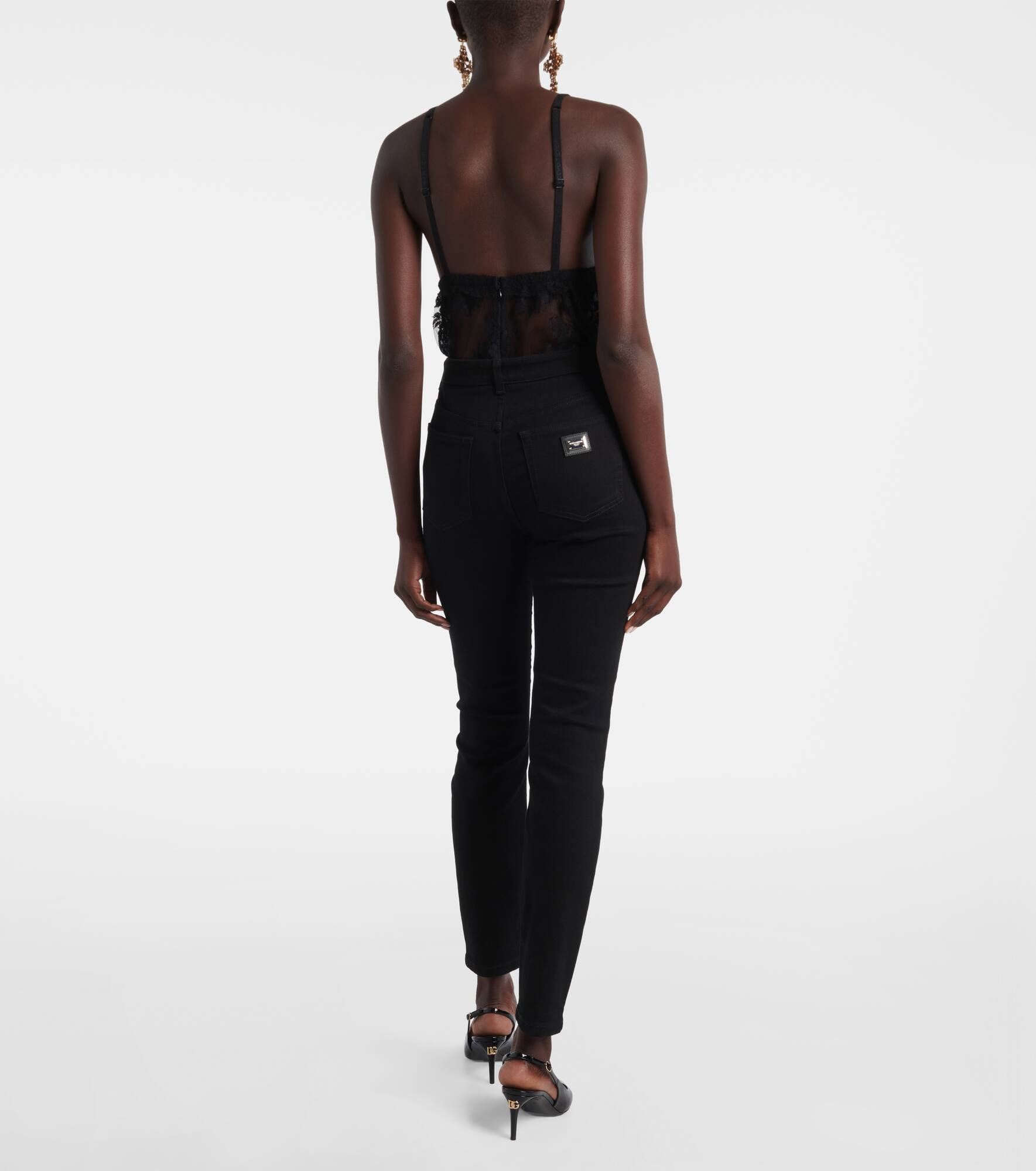 Mid-rise skinny jeans - 3