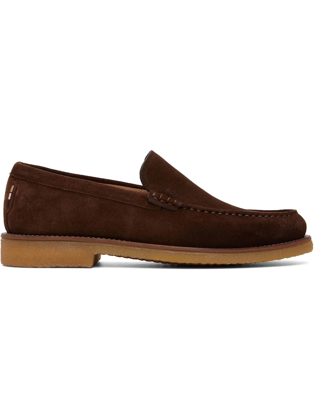 Brown Suede Loafers - 1