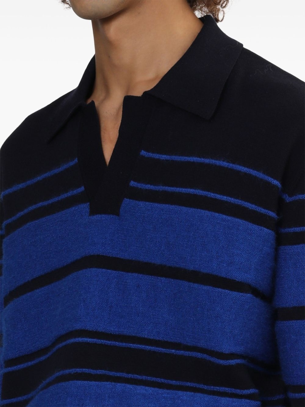 striped sweater - 5