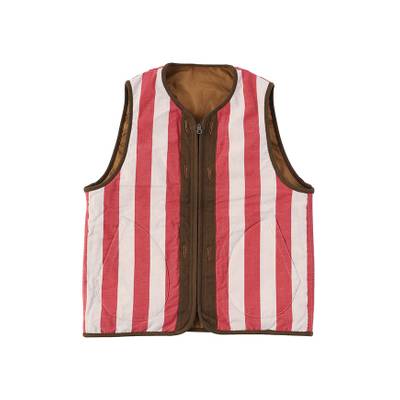 visvim IRIS LINER VEST LT.BROWN outlook