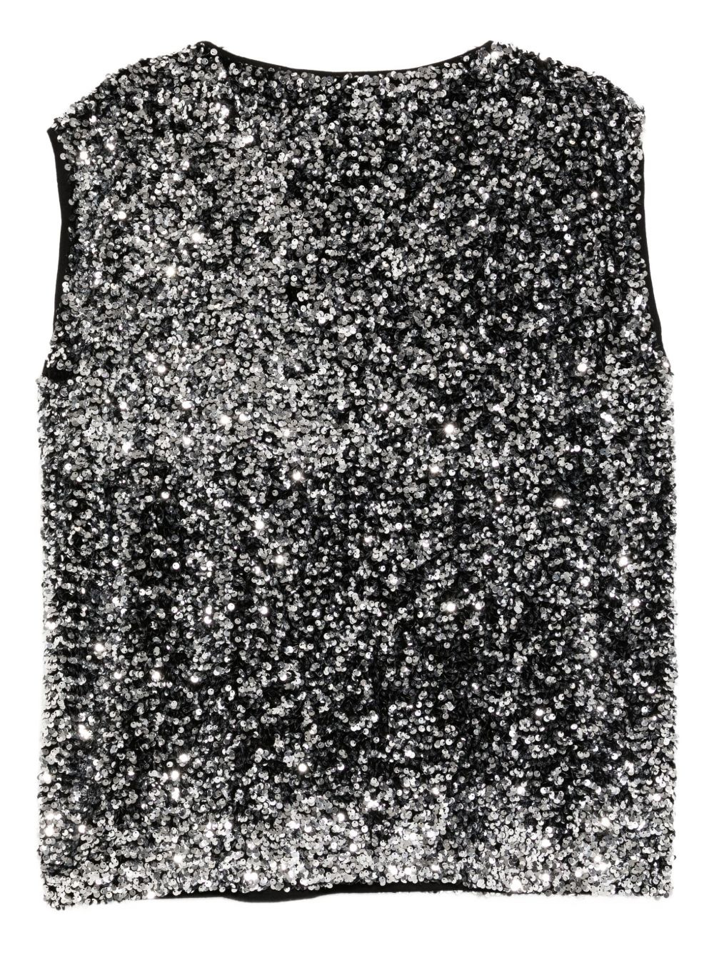 x Comme Des Garçons sequin-embellished vest - 2