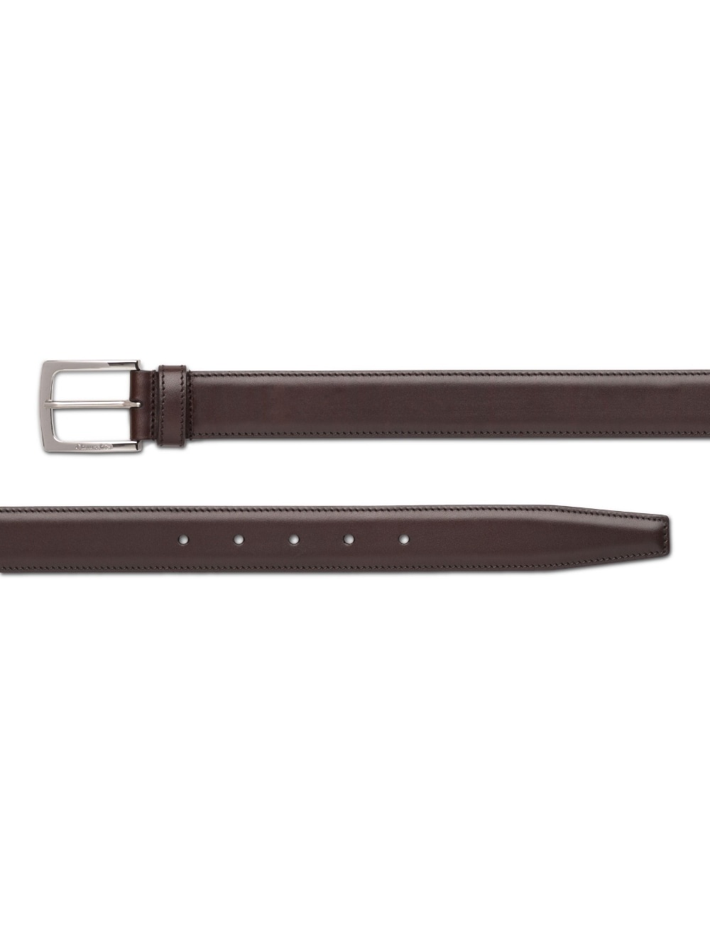 Nevada buckle-fastening leather belt - 2