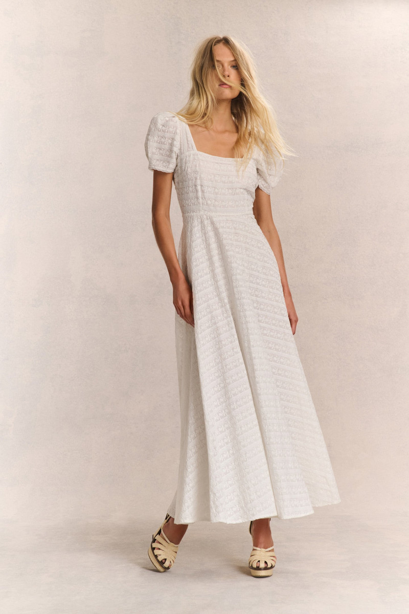 LoveShackFancy Ryan Catalina Lace Maxi Dress outlook