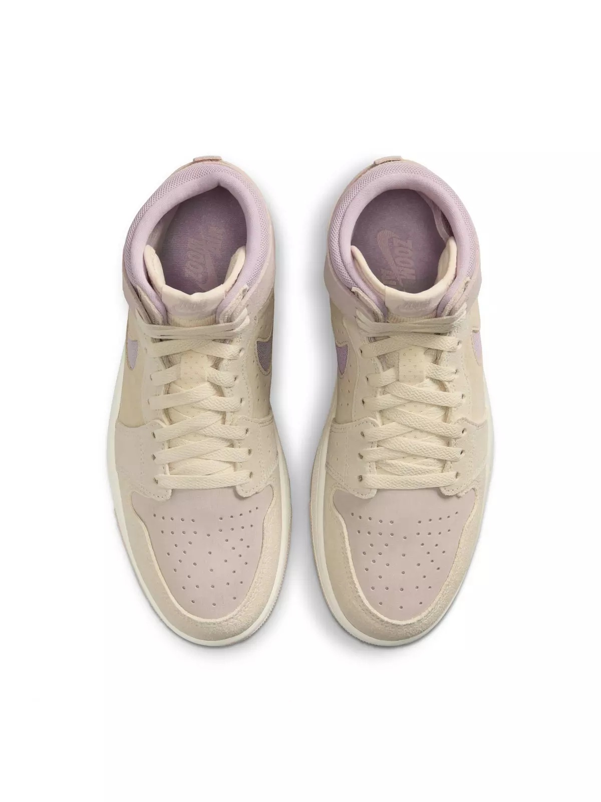 1 Zoom CMFT 2 "Muslin/Plum Chalk/Particle Beige/Sail" Women's Shoe - 7