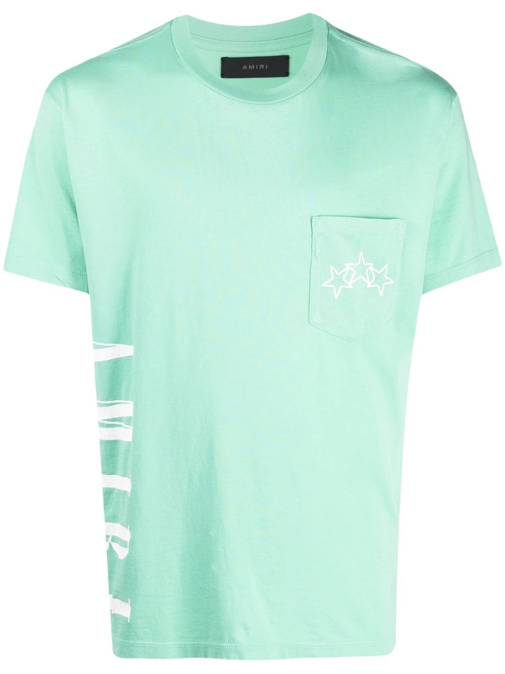 logo star-print short-sleeve T-shirt - 1