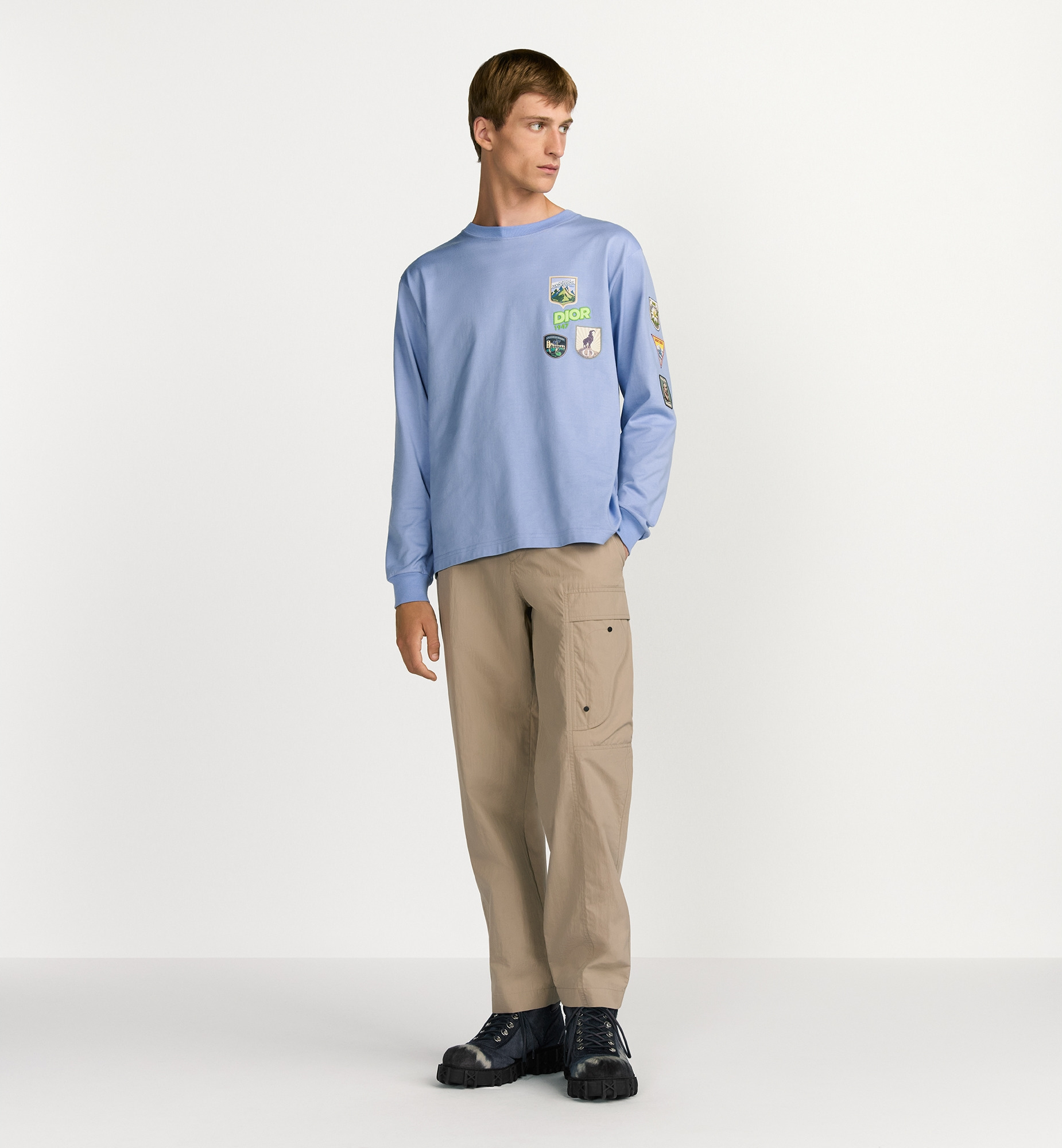 Dior Mountain Long-Sleeved T-Shirt, Relaxed Fit - 3