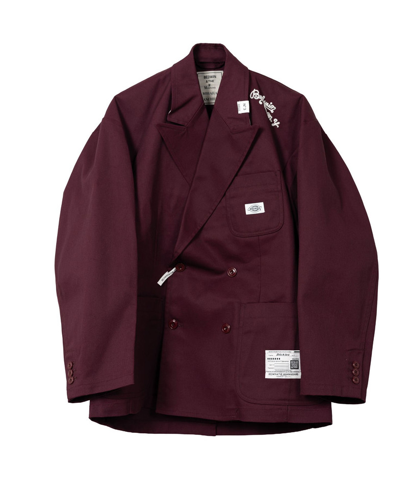 "BEDWIN & THE MMY × Dickies” Double-Breasted Jacket 32