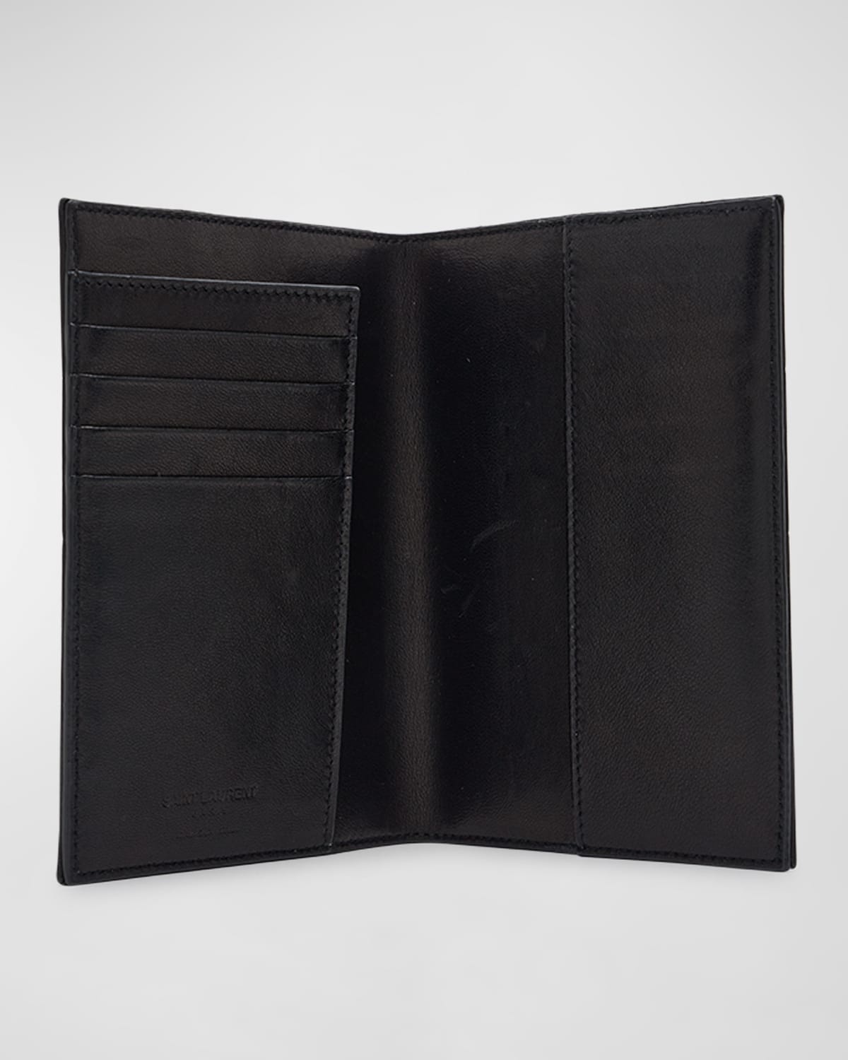 Passport Case in Quilted Smooth Leather - 3
