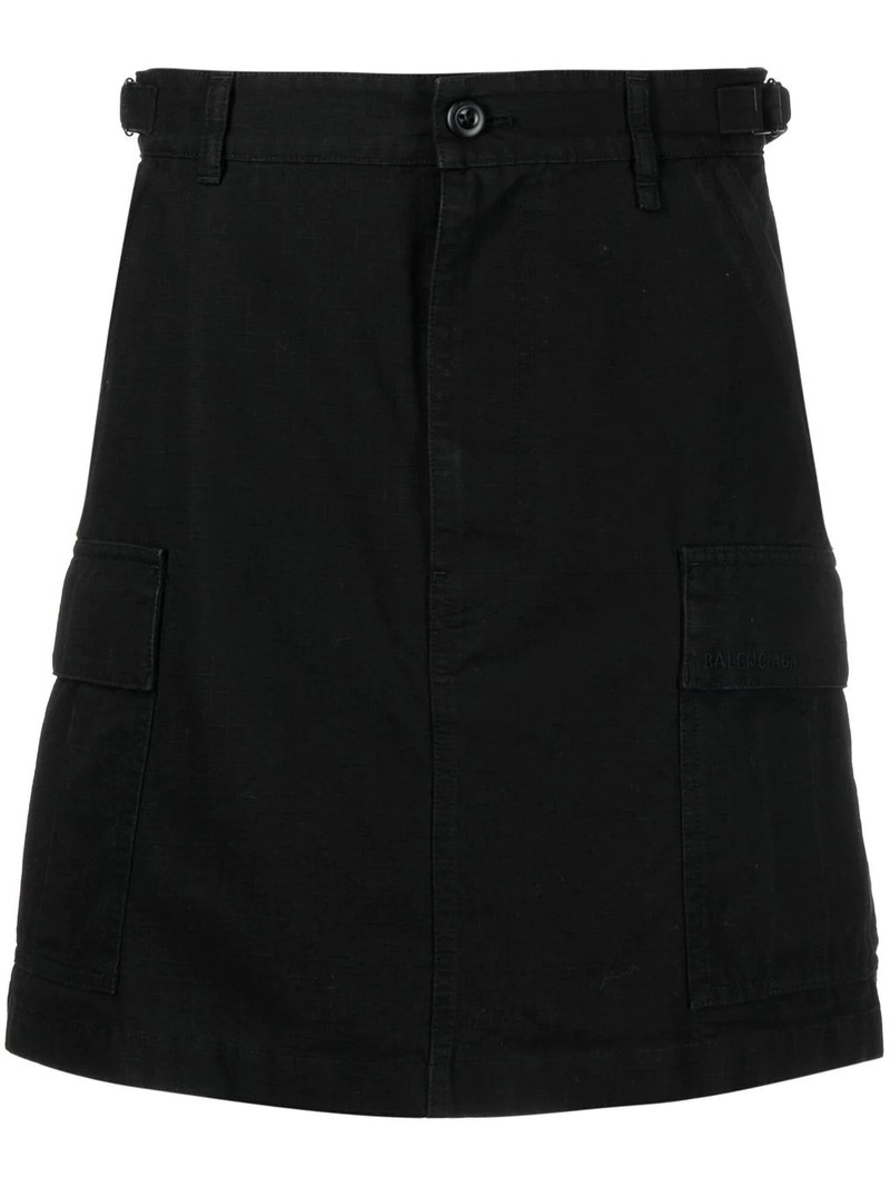 cargo A-line skirt 1
