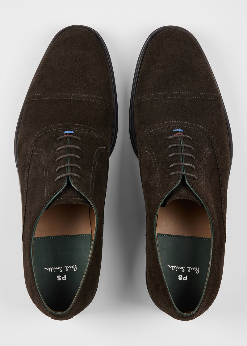 Dark Brown Suede 'Timothy' Shoes 5