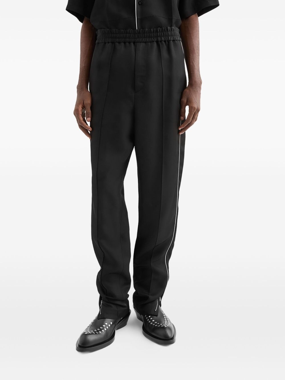 drop-crotch trousers - 3