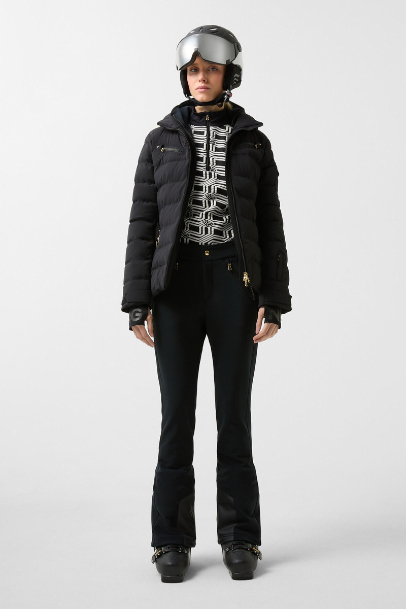 Hazel Softshell ski pants in Black 3