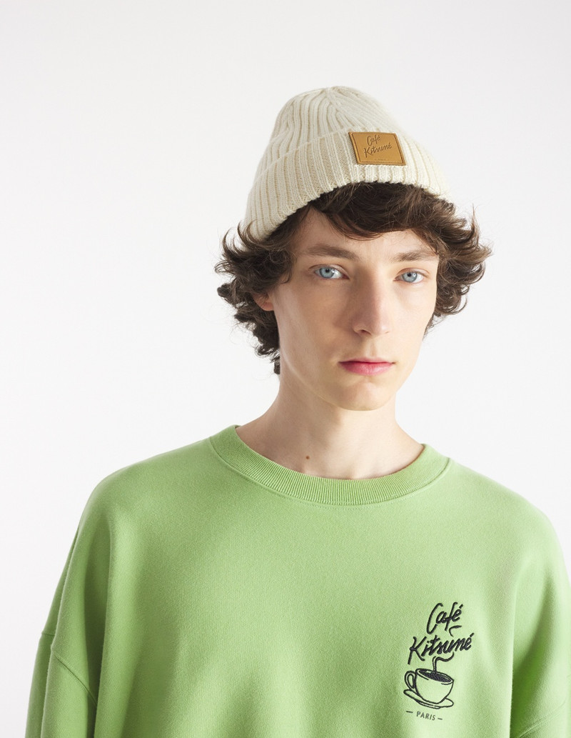 Maison Kitsuné CAFE KITSUNE BEANIE outlook