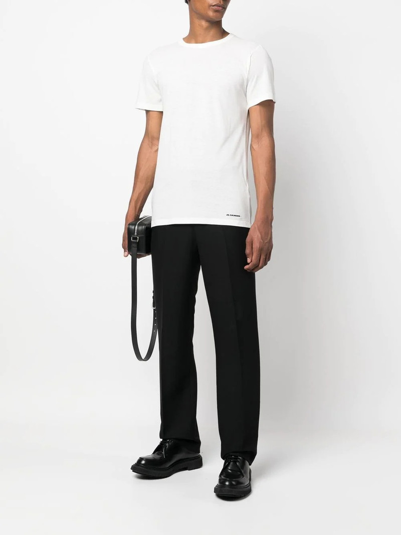 Jil Sander crew-neck fitted T-shirt outlook