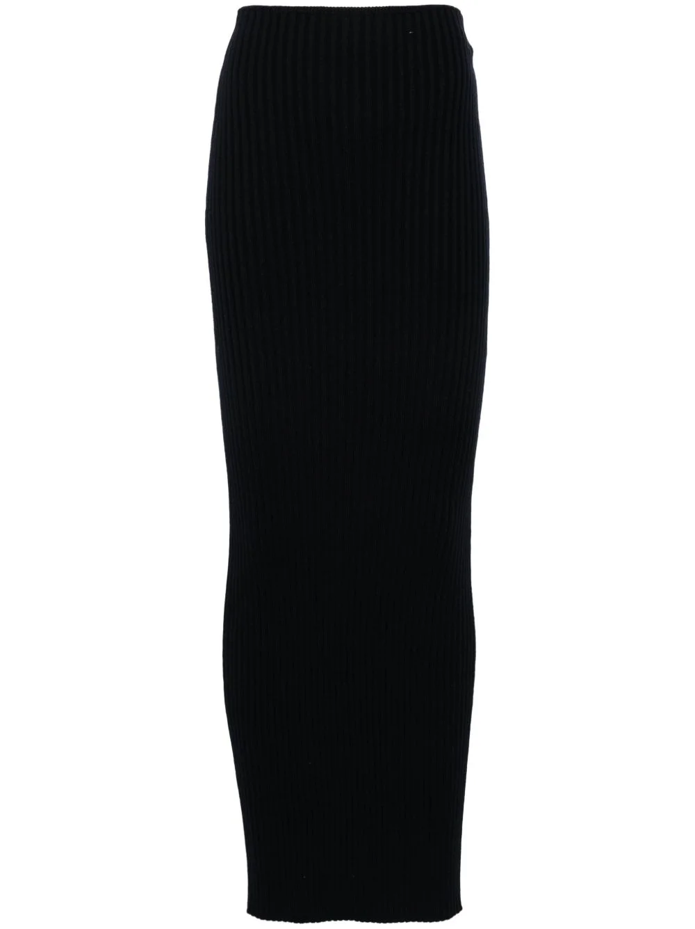 ribbed-knit maxi dress - 1
