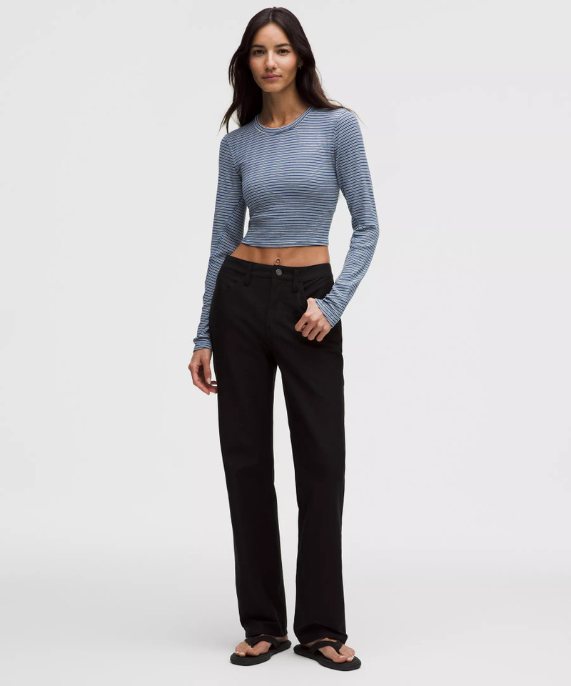 lululemon Hold Tight Straight-Hem Cropped Long-Sleeve Shirt outlook