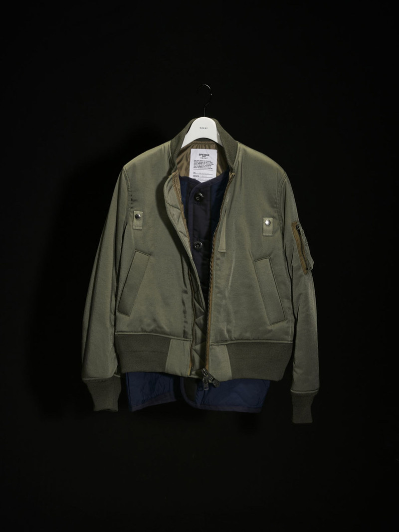 sacai sacai x SPIEWAK Blouson outlook